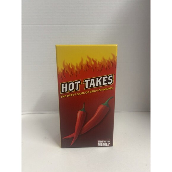 Hot Takes - What Do You Meme (3-8 Players) Party Game of Spicy Opinions - Picture 1 of 5